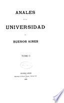 Anales de la Universidad de Buenos Aires