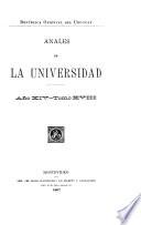 Anales de la universidad