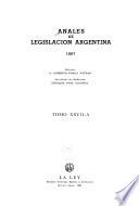 Anales de legislación argentina