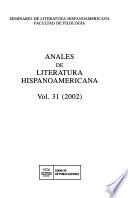 Anales de literatura hispanoamericana