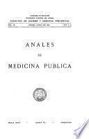 Anales de medicina publica