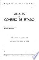 Anales del Consejo de estado