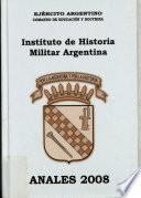 Anales del Instituto de Historia Militar Argentina