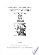 Anales del Instituto de Investigaciones Estéticas