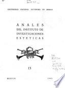Anales del Instituto de Investigaciones Estéticas