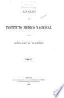 Anales del Instituto Médico Nacional
