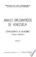 Anales diplomáticos de Venezuela