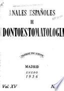 Anales espan(oles de odontoestomatologia