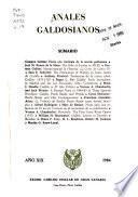 Anales Galdosianos