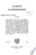 Anales Galdosianos