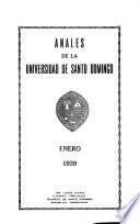 Anales - Universidad Autónomo de Santo Domingo