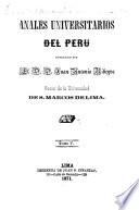 Anales universitarios del Perú