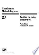 Análisis de datos electorales