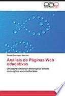 Análisis de Páginas Web educativas