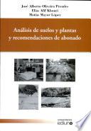 Análisis de suelos y plantas y recomendaciones de abonado
