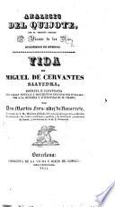 Análisis del Quijote, por V. de los Rios. Vida de Miguel de Cervantes Saavedra, por M. Fernandez de Navarrete