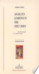 Análisis semiótico del discurso