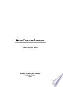 Ancient Peoples and Landscapes