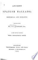 Ancient Spanish Ballads