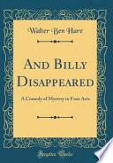 And Billy Disappeared