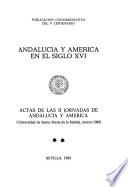Andalucía y América en el siglo XVI