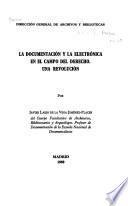 Anejos del Boletín de la Dirección General de Archivos y Bibliotecas