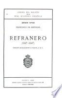 Anejos del Boletin de la Real Academia Espanola