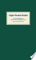 Anglo-Norman Studies XV