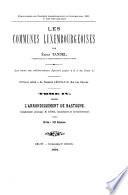 Annales de l'Institut archéologique du Luxembourg