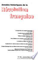 Annales historiques de la Révolution française