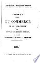 Annuaire général du commerce et de l'industrie, de la magistrature et de l'administration, ou, Almanach des 500,000 adresses de Paris, des départements et des pays étrangers