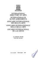 Annuaire International Des Beaux-arts