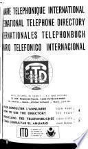 Annuaire Téléphonique International