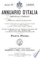 Annuario d'Italia amministrativo-commerciale