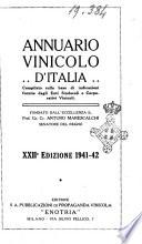 Annuario vinicolo d'Italia