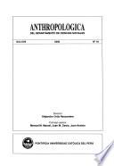 Anthropologica del Departamento de Ciencias Sociales
