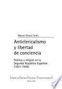 Anticlericalismo y libertad de conciencia