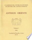 Antiguo Oriente - Volume 1 (2003)