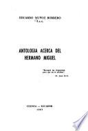 Antología acerca del Hermano Miguel