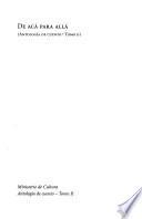 Antología de cuento: De acá para allá