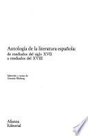 Antología de la literatura española