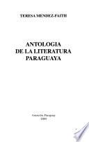 Antología de la literatura paraguaya
