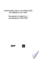 Antología de la planeación en México
