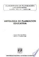 Antología de planeación educativa