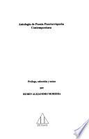 Antología de poesía puertorriqueña: Contemporanea