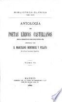 Antologia de poetas liricos castellanos