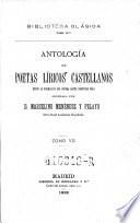 Antologia de poetas liricos castellanos