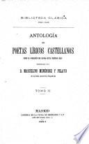 Antologia de poetas liricos castellanos