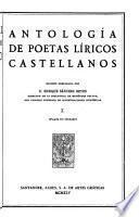 Antología de poetas líricos castellanos