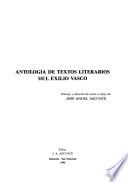 Antología de textos literarios del exilio vasco